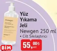 NEWGEN  YÜZ  YIKAMA  JELİ